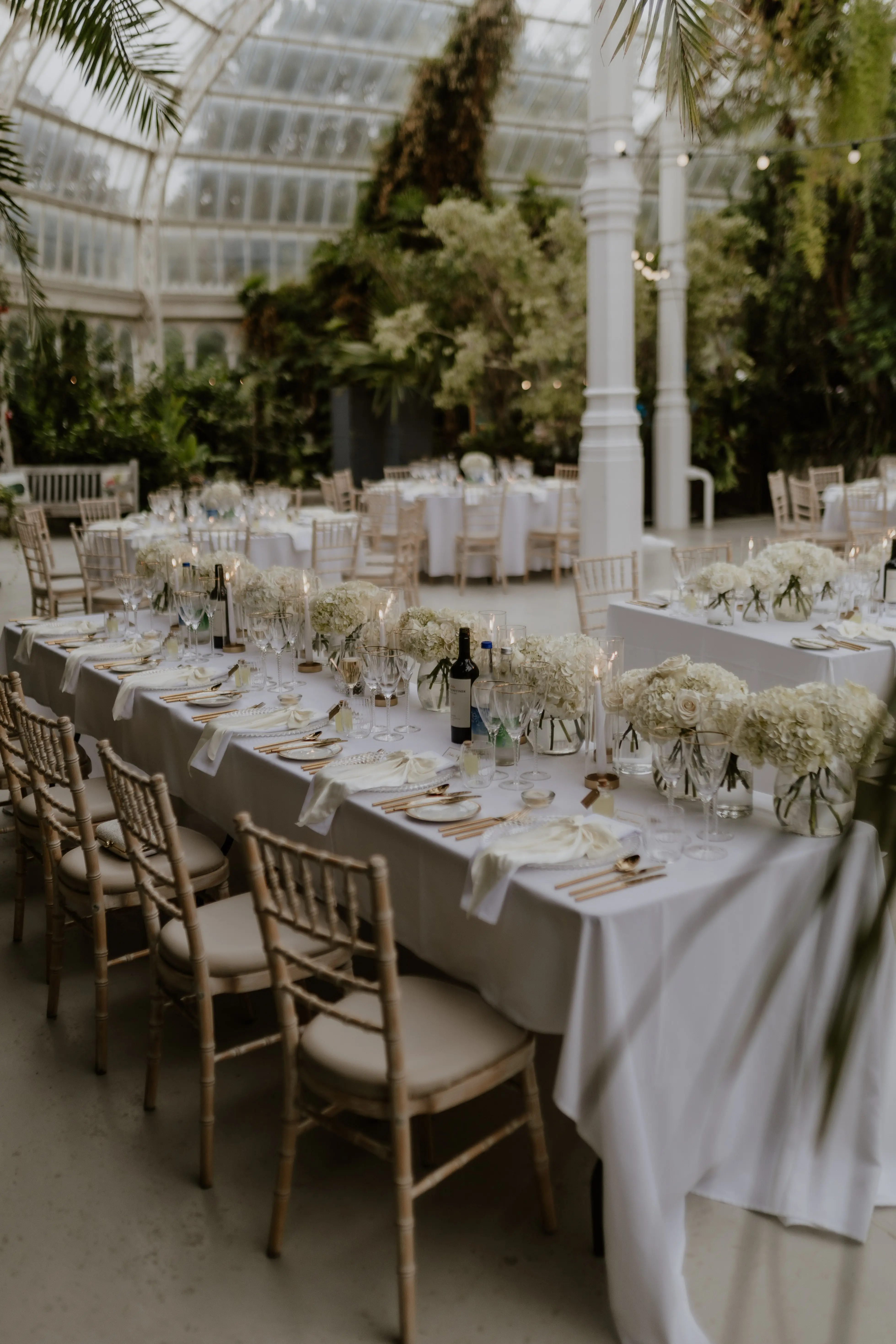 Sefton house Liverpool wedding venue. Wedding reception table set up